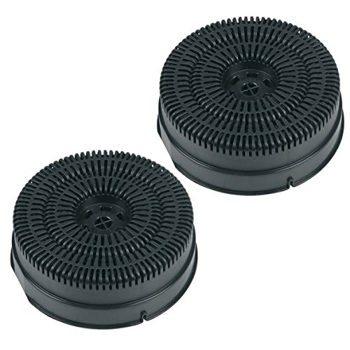 Bauknecht/Whirlpool Wpro Aktivkohlefilter rund 2Stk 142mmØ für Dunstabzugshauben 484000008782