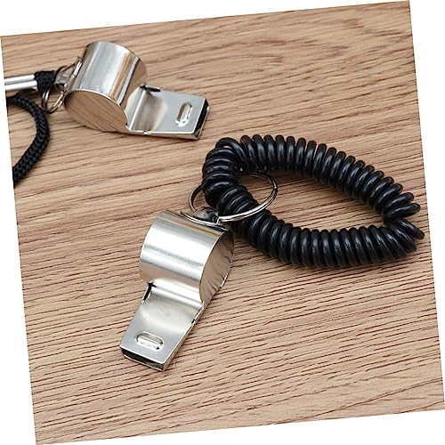 Silbatos de acero inoxidable para árbitros y seguridad miniatura 6