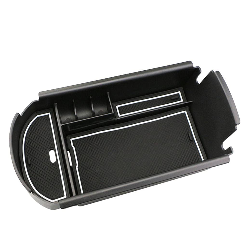 Car Central Armrest Box Storage Stowing Tidying, For Toyota C-HR CHR 2016-2018-White