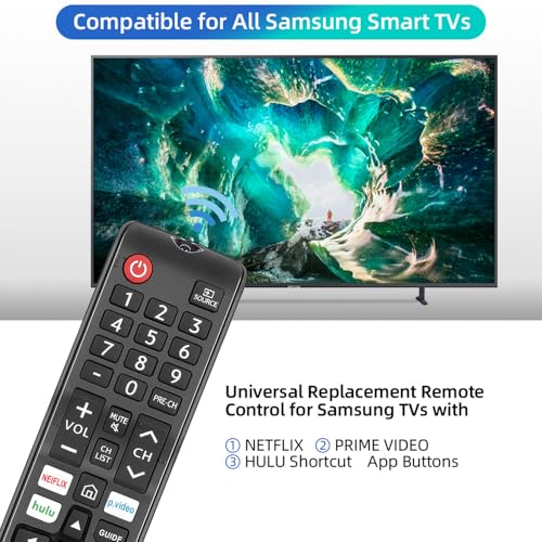 Image of for Samsung-Smart-TV-Remote-Replacement, Universal for All Samsung TVs (BN59-01315A)