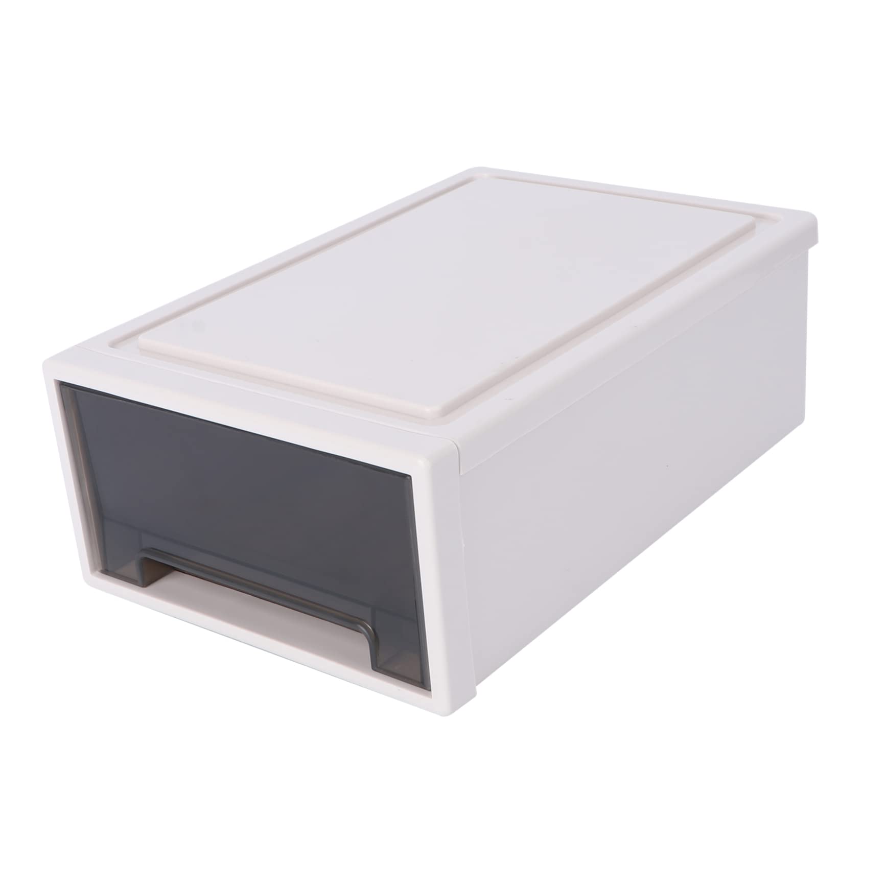 Unomor 1Pc Transparent Sundries Storage Box Drawer Organizer for Home Plastic Capacity for Clothes and Quilt Storage Multi Function Desktop Box