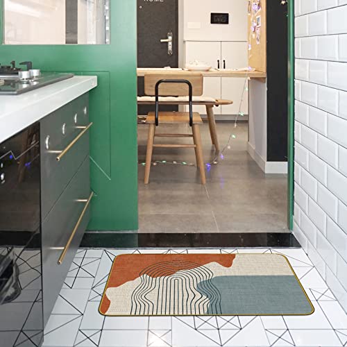 Mingnei Boho Geometry Symbols Doormat Door Mat For Home Entrance, Bohemian Abstract Shapes Farmhouse Floor Mats For House Front Indoor Inside Outdoor Outside Entryway Rug 30 X 17 Welcome Mat #TOP3