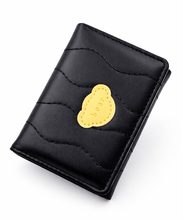 Image of Valerie Wallets for Women Leather Cute RFID Blocking Small Bifold Wallet with Zipper Coin Purse for Girls and Ladies Women's Wallet (Black)