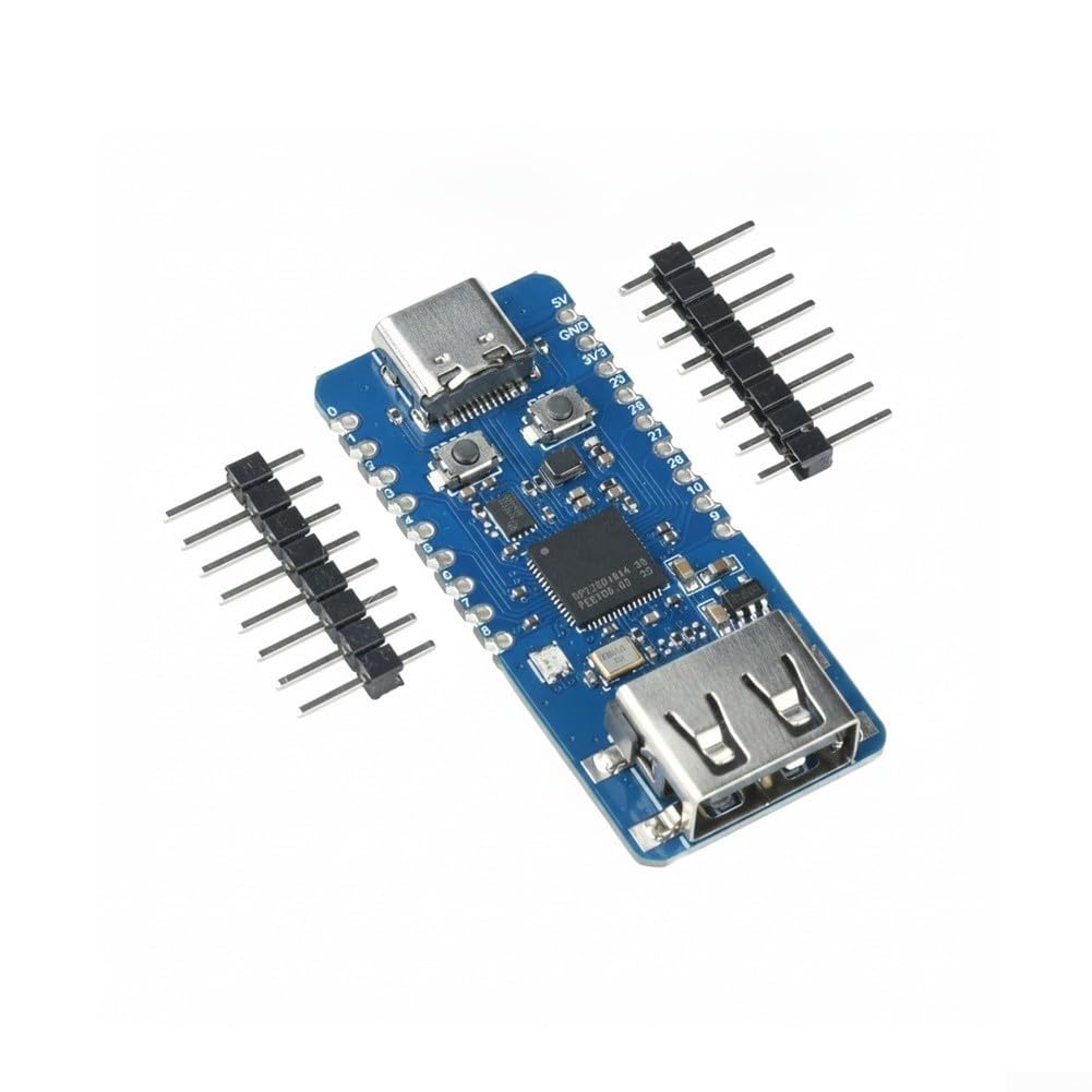 para placa Prototipos RP2350 USB-A para Depuración Electrónica