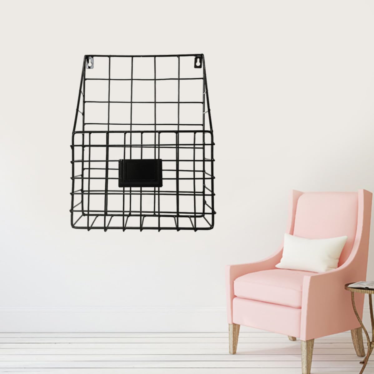 Iron Nordic and Magazine Holder Wall Mounted for Books Files image 4