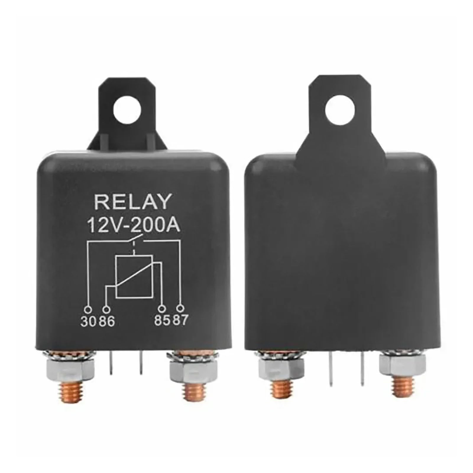 Relé de interruptor batería electromagnético 12V 200A