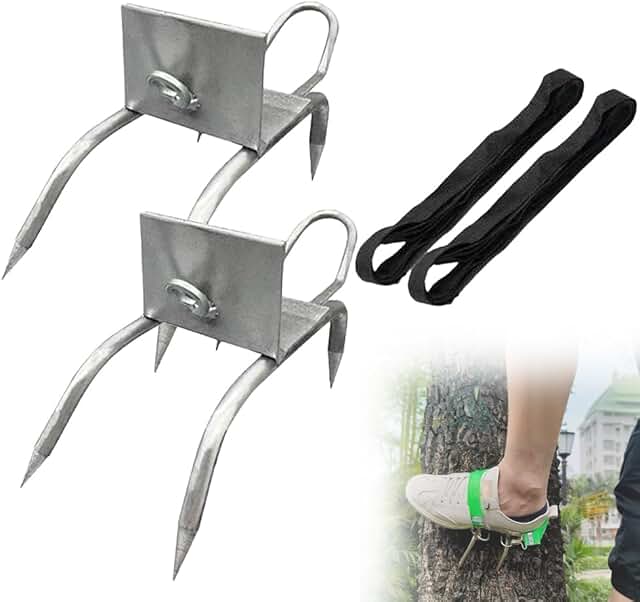 Outdoor Tree-Climbing Anti-Slip Cat Claw Shoes Set