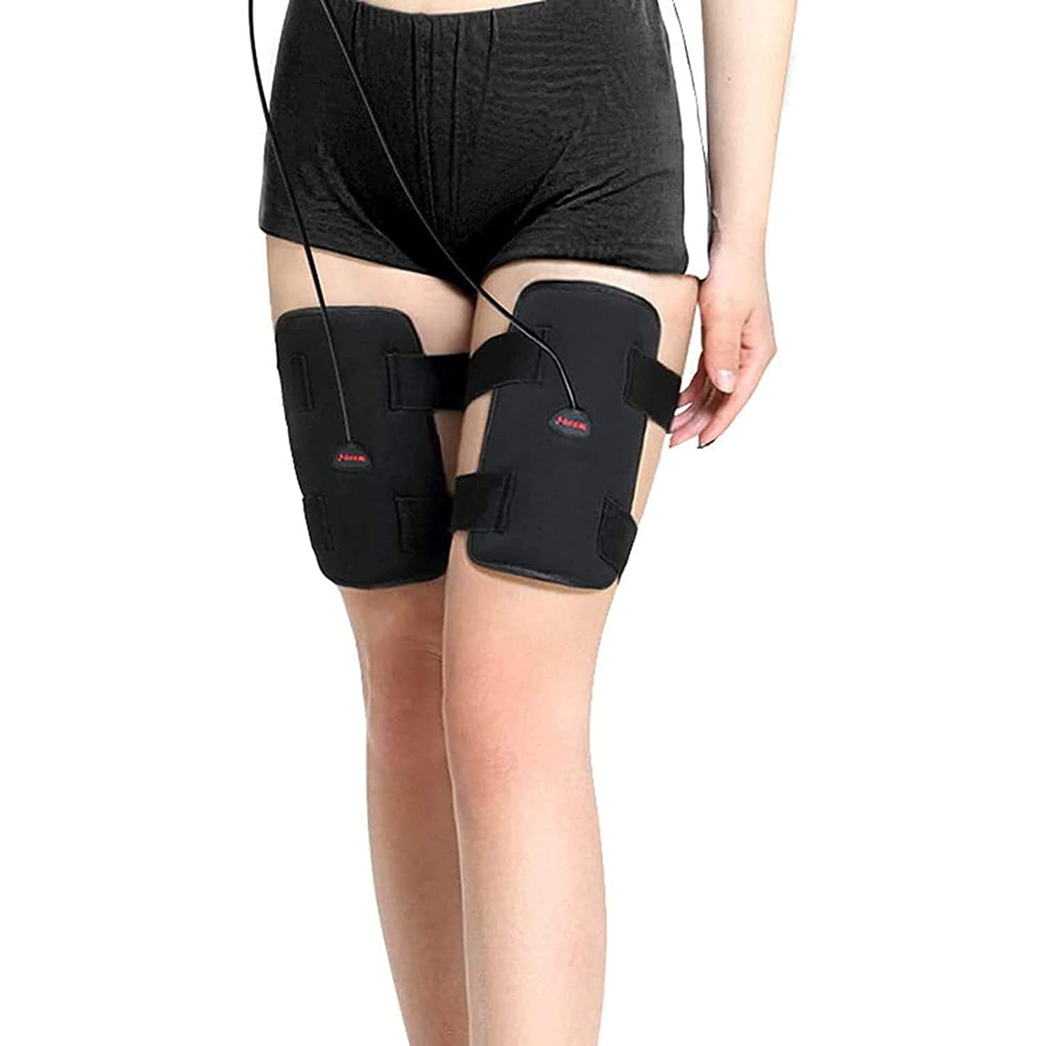 Cinturón adelgazante para piernas y muslos, EMS eléctrico recargable ABS femenino, cinturón adelgazante, para perder grasa corporal