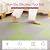 12sq.ft Peel and Stick Carpet Tiles, 12" X 12" Self Adhesive Anti-Slip Floor Mats, Multi-Purpose Floor Carpet Squares, Easy to Install Peel and Stick and Easy to Clean, Black+White