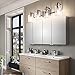 SOLFART Vintage 4 Light Bathroom Vanity Light Bathroom Light Fixtures Over Mirror Wall Sconce Bath Lighting restoom 4 Lights