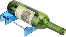 Cortador de garrafa de vidro, kit de ferramentas de corte de garrafas ovais redondas, kit de acessórios de artesanato DIY para cortar vinho, cerveja, licor, uísque, álcool, champanhe