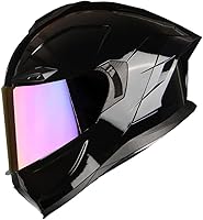 Vista 72 de 1Storm Motorcycle Full Face Helmet DOT Adults Street Bike Dual Visor Sun Inner Shield HJAH15: Ghost Red