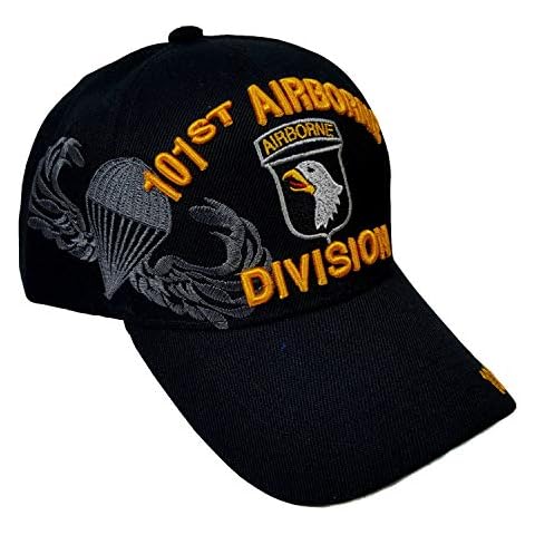 US Military 101st Airborne Division Black Officially Licensed Cap Cover