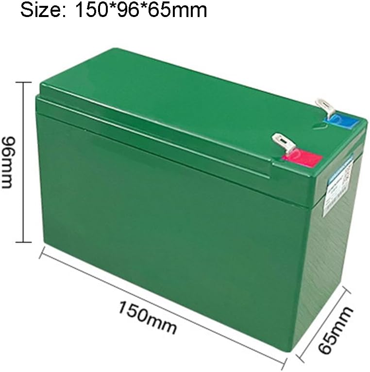 12V 6Ah 8Ah 10Ah 12Ah 15Ah 20Ah Rechargeable Electric Sprayer Lithium Li-ion Spare Battery Pack for Solar Light Backup Spraying Machine Energy Storage Battery