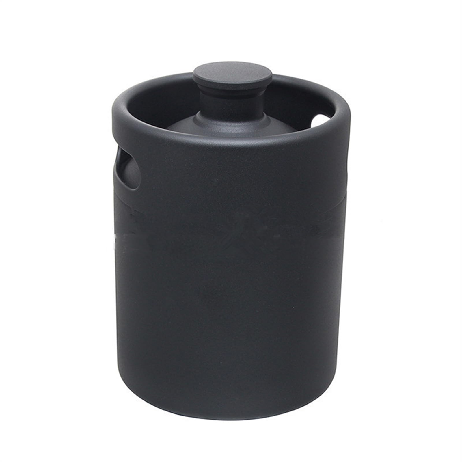 Cerveza elaborada Kit Cerveza Mini Barril de Cerveza Growler, Botella de Cerveza portátil, Herramienta de Accesorios para Barra de Vino para Hacer Cerveza en casa(3.6L Black)