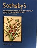  Sothebys: The Library Ofthe Earl of Macclesfield Removed from Shirburn castle. Part one: Natural History: 16 March 2004
