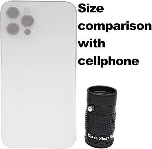 Miniatura 8 de Monocular de enfoque extra corto de 0.157 x 0.472in para visión de corta y larga distancia con FOV grande para discapacidad de visión para personas