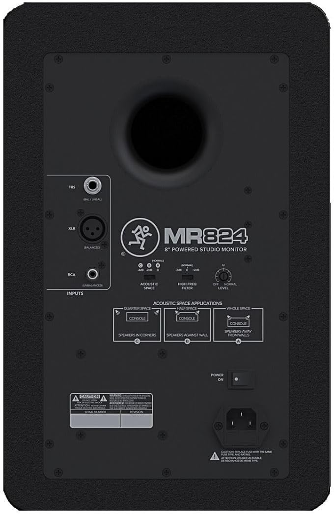 Mackie MR824 -Channel Studio Monitor - Image 4