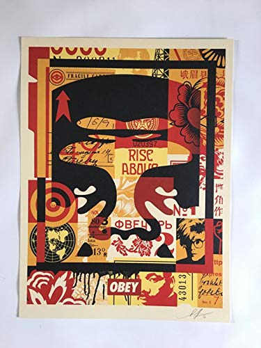 新品】OBEY 3-FACE SIGNED POSTER SET