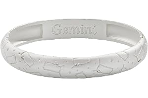 Alex And Ani Women's Zodiac Sign Expandable Wire Bangle Bracelet