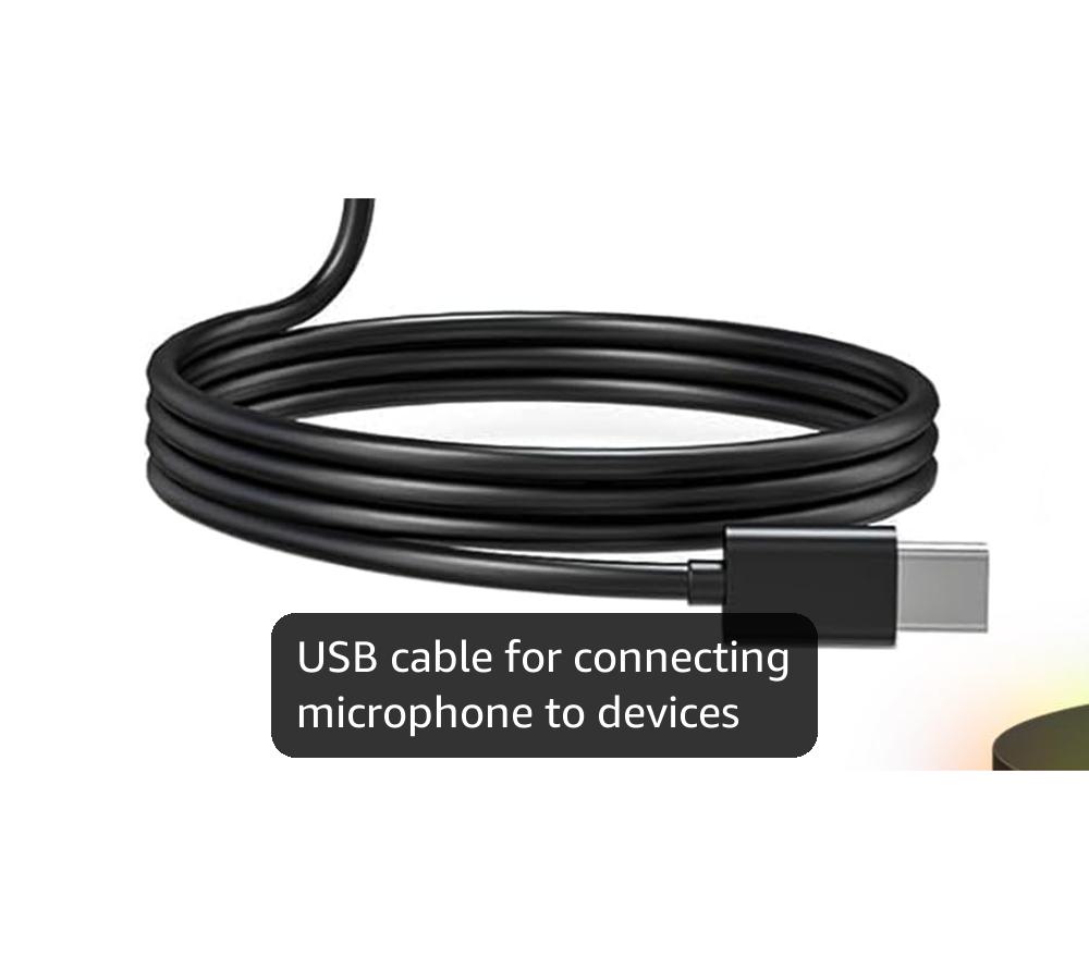 Archer Tech Lab USB Condenser Microphone for PC, Mac, PS5/PS4 Gaming Streaming, Podcasting, YouTube, Zoom| Mic with Voice Changer, Noise Cancellation, RGB Light, Quick Mute, Volume Control (Dryad100)