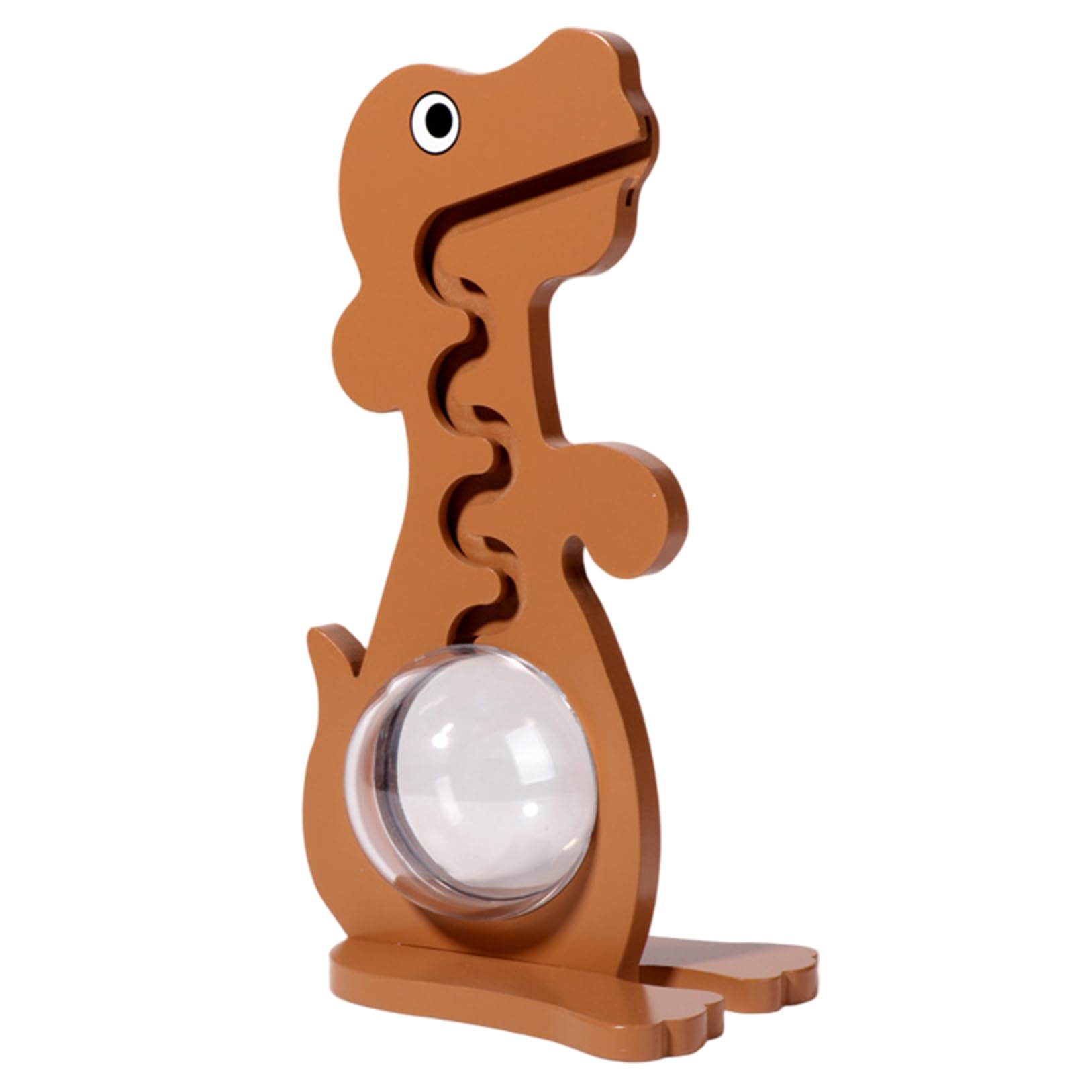 Tirelire dinosaure transparente pour décorer la chambre d'enfant et apprendre à économiser
