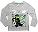 Produktbild Lego Ninjago Kollektion 2017 Langarmshirt 98 104 110 116 122 128 134 140 Shirt Jungen Neu Top Grau (98-104, Grau)