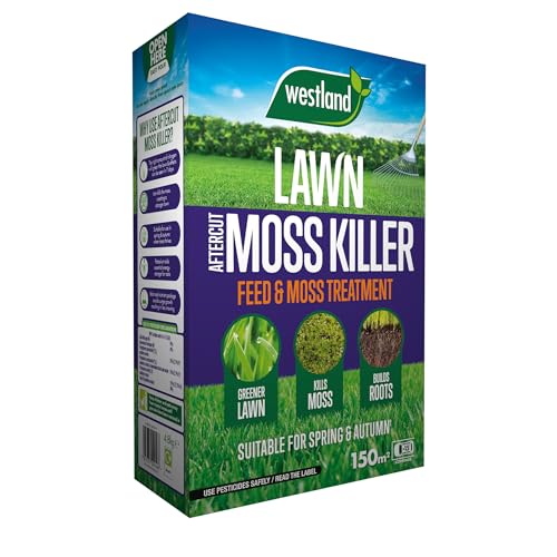 Westland Aftercut Moss Killer 150m2 Box UK