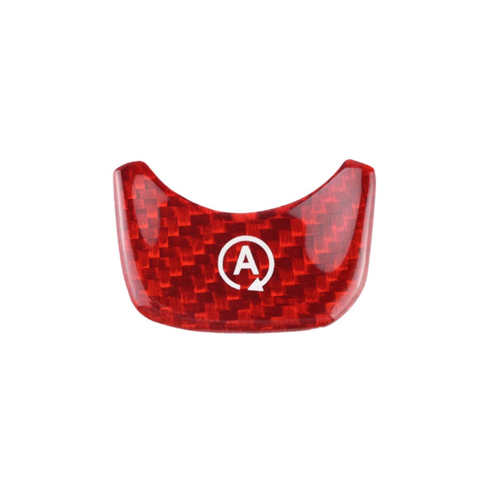 Car Engine Start Stop Button Cover Sticke for Mercedes- Benz GLB Class X247 GLB180 GLB200 AMG GLB53 2020 2021(Rosso)