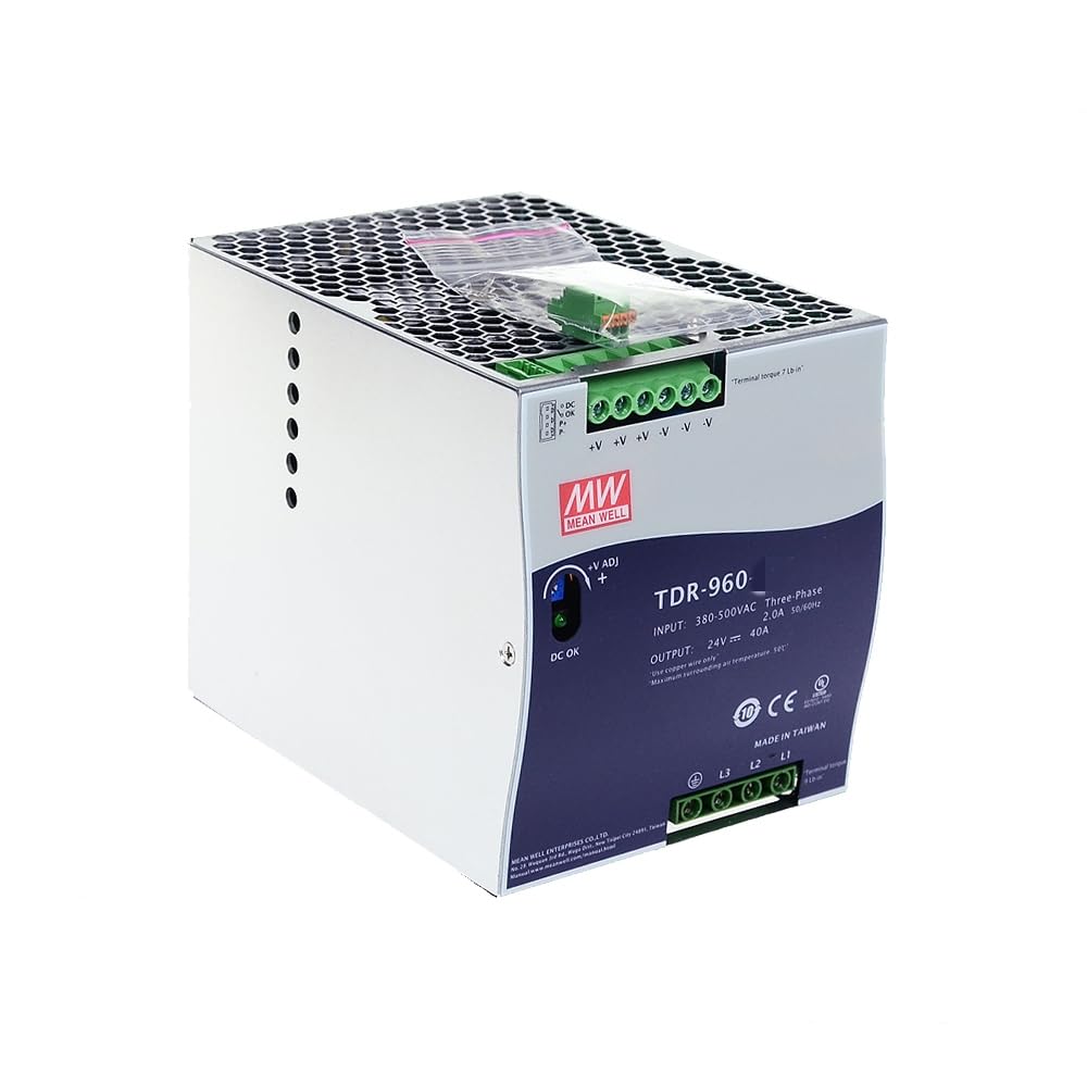 電源ユニット MEAN WELL DC/DC CONVERTER 24V 960W Amazon.com: Mean Well TDR 960W 24V 40A Switching Power Supply，3
