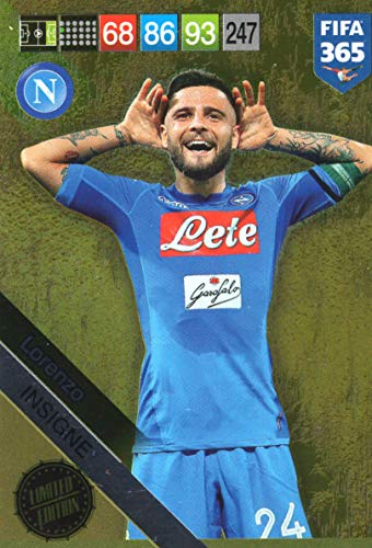 FIFA 365 2019 PANINI ADRENALYN XL Lorenzo INSIGNE Limited Edition Card