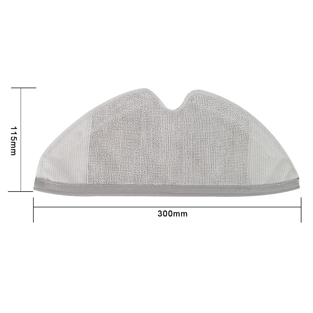 Parti dell'aspirapolvere Aspirapolvere Robot Epa. Pennello Laterale del Filtro Spazzola Principale for Accessori for aspirapolvere (Color : 10 Mop Cloth)