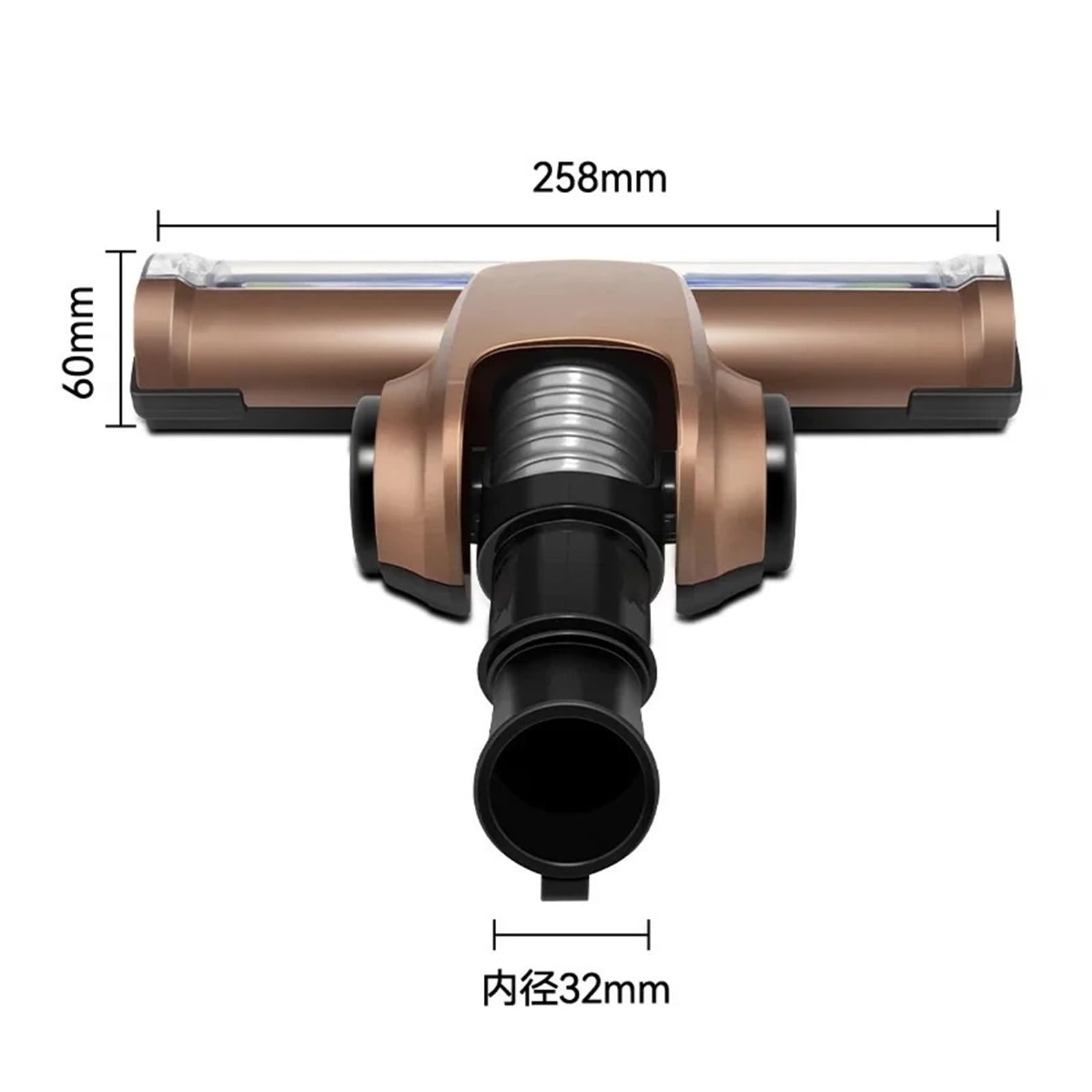 Compatible Con Philips, Compatible Con Rowent, Pieza De Aspiradora, Boquilla Universal De 32 Mm, Cepillo Turbo For Suelos, Cabezal De Repuesto.