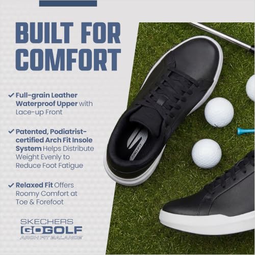 Image of Skechers Men's Drive 6 Arch Fit Golf Shoe