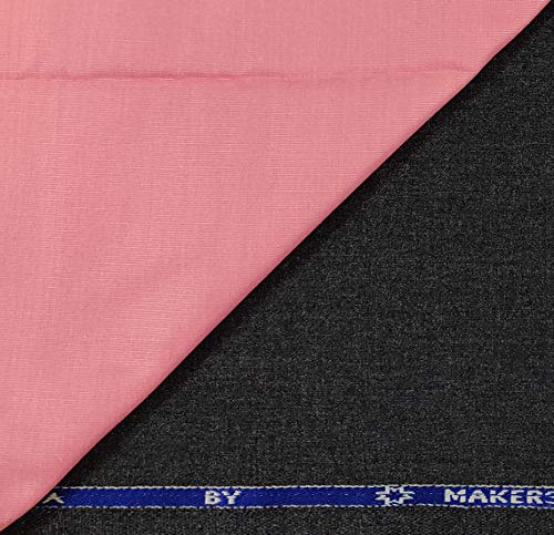 Image of Raymond Fabrics Makers Men's Unstitched Poly Cotton Printed Shirt and Trouser Fabric Set - Gift Pack (Multicolour Free Size)