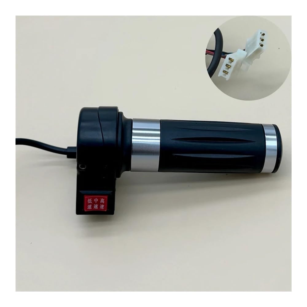 Convient pour véhicule électrique, scooter, vélo électrique, poignée d'accélérateur réglable, poignée de contrôle de vitesse, accessoires de vélo électrique (TYPE A)
