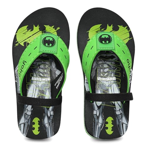 Image of YOHO Slippers for Toddlers | Comfortable and Lightweight Kids FlipFlop|WB Cartoon & Comic Characters: Batman, Superman, PPG, Tom & Jerry, Scooby Do and We Bare Bears Footwear for Girls & Boys