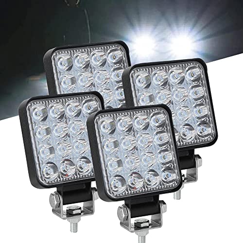 LED[NCg,Ɠ 48W 16ALED 6000k 3360LM IP67 p DC12/24Vpϐk gbN/z@B/Ǝ (1) (S)