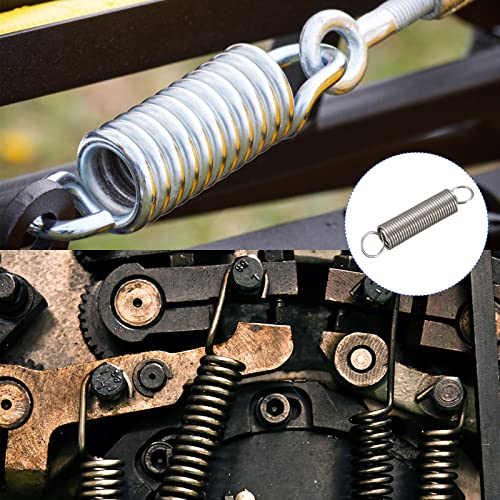 Metallixity Extension Spring (0.5X5X25Mm/0.02"X0.2"X0.98") 5Pcs, Stainless Steel Tension Spring Wire - For Home Repair Construction Machinery #TOP2