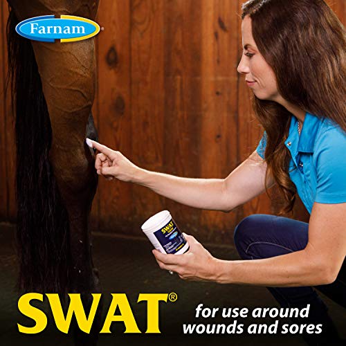 Farnam SWAT CLEAR Horse Fly Control for Horses, Ponies and Dogs, 7 ounce jar - Image 6