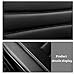 Car Seat Covers Fit for VW Amarok 2009-2024 2025, Seat Covers PU Leather，Waterproof Breathable Full Set，Wear-Resistant，Birthday Gift(Black)