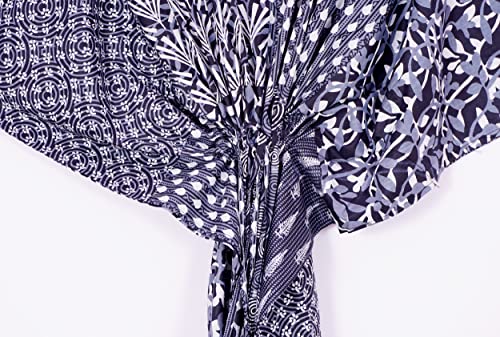 100% Cotton Kaftan Dress Tunic Long Maxi Kimono Gown Swimsuit Coverup 2025 Summer Bathing Suit Caftan Maxi Dress Loungewear3