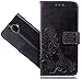 Produktbild FoneExpert® Wiko Wim (5.5") Handy Tasche, Wallet Case Cover Flower Hüllen Etui Hülle Ledertasche Lederhülle Schutzhülle Für Wiko Wim (5.5")