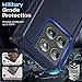 LeYi for Moto-Edge-2025 Case: Moto Edge 2025 Case Heavy Duty 3 in 1 Rugged Cover, Military Grade Shockproof Cell Phone Android Funda para Motorola Edge 2025, Blue