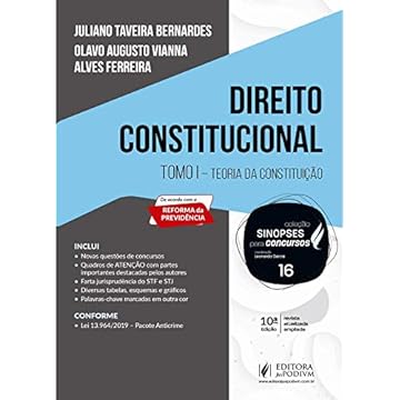 Capa do livro Direito Constitucional: Tomo I - Teoria da Constituição