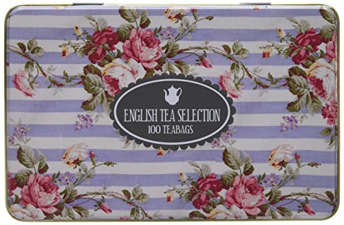 New English Teas Teabag Tin, 100-Count