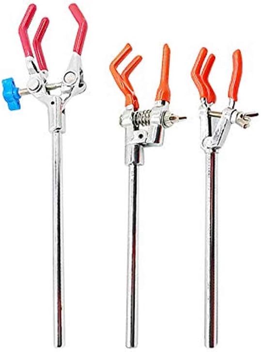 Laboratory three-jaw clamp Flask clamp Test tube clamp retort Stand Condenser Holder -L