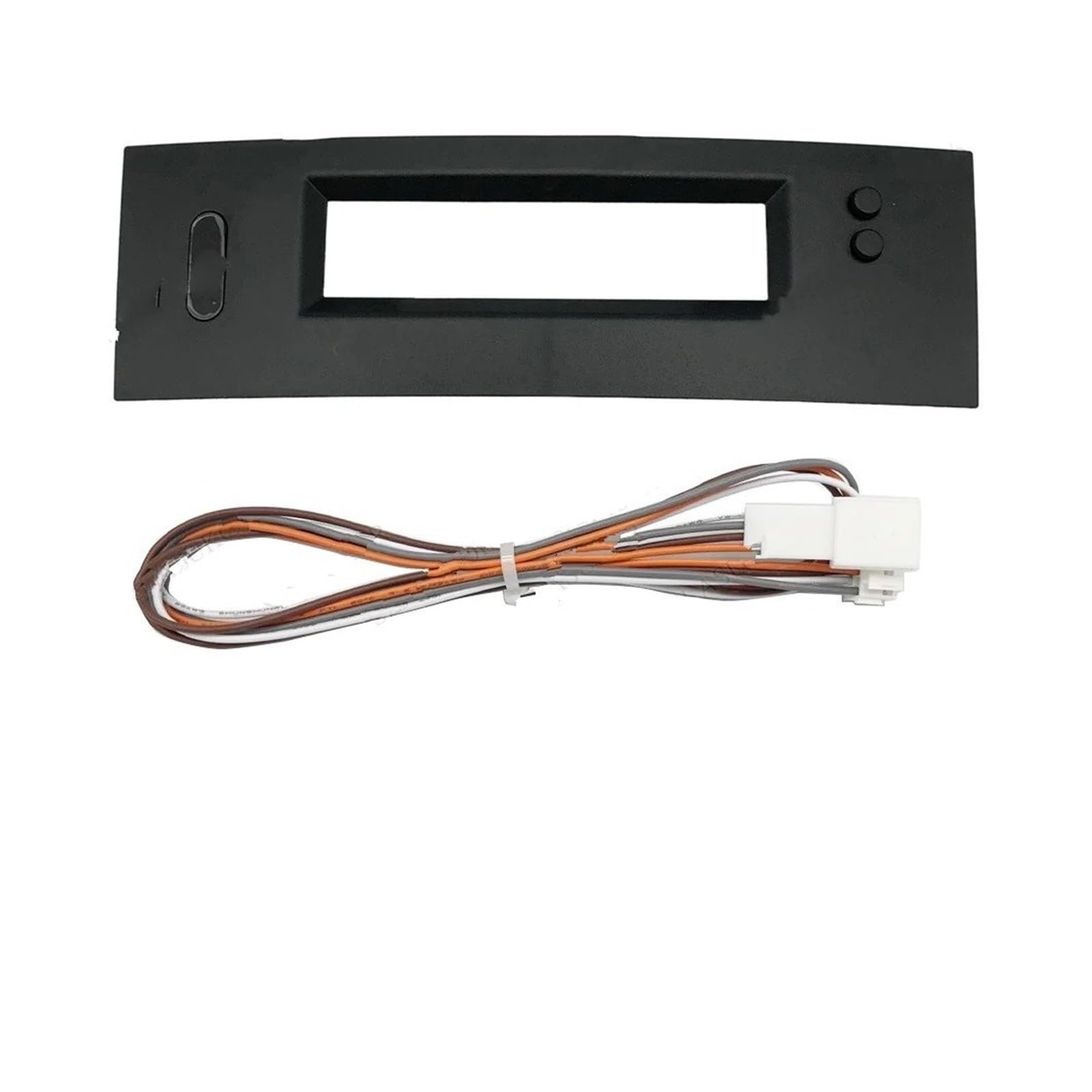 Mascherina Autoradio Cornice Stereo per Megane 2 2002-2006 2007 2008 2009 Pannello Cornice Inferiore Schermo Autoradio Lettore Audio Kit Montaggio su Cruscotto all'Ingrosso
