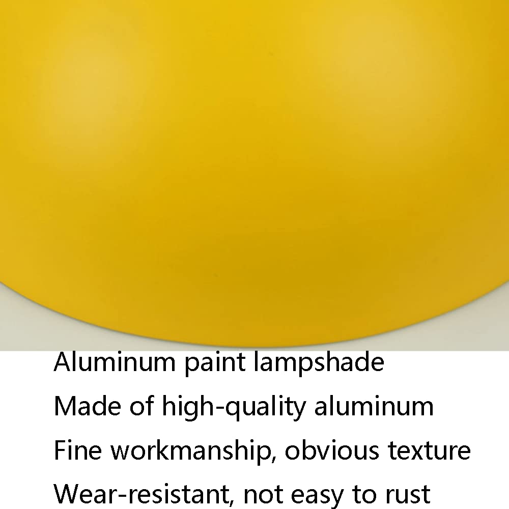 RCIDOS Accesorio Iluminación Techo Creativo Semicircular Simplicidad Lámpara Suspensión Tradicional Lámpara Colgante Metal Europea Accesorio Iluminación Macarrón Estilo Chino para Cocina, Casa T