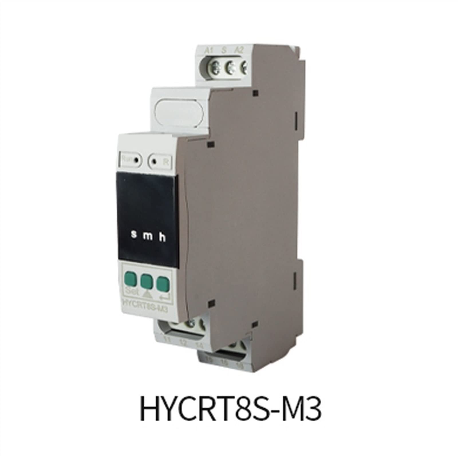 HYCRT8S-M Relè temporizzatore multifunzione con display digitale Tempo di conteggio elettronico professionale 24 ore 1 pz(Ac220v,HYCRT8S-M3)